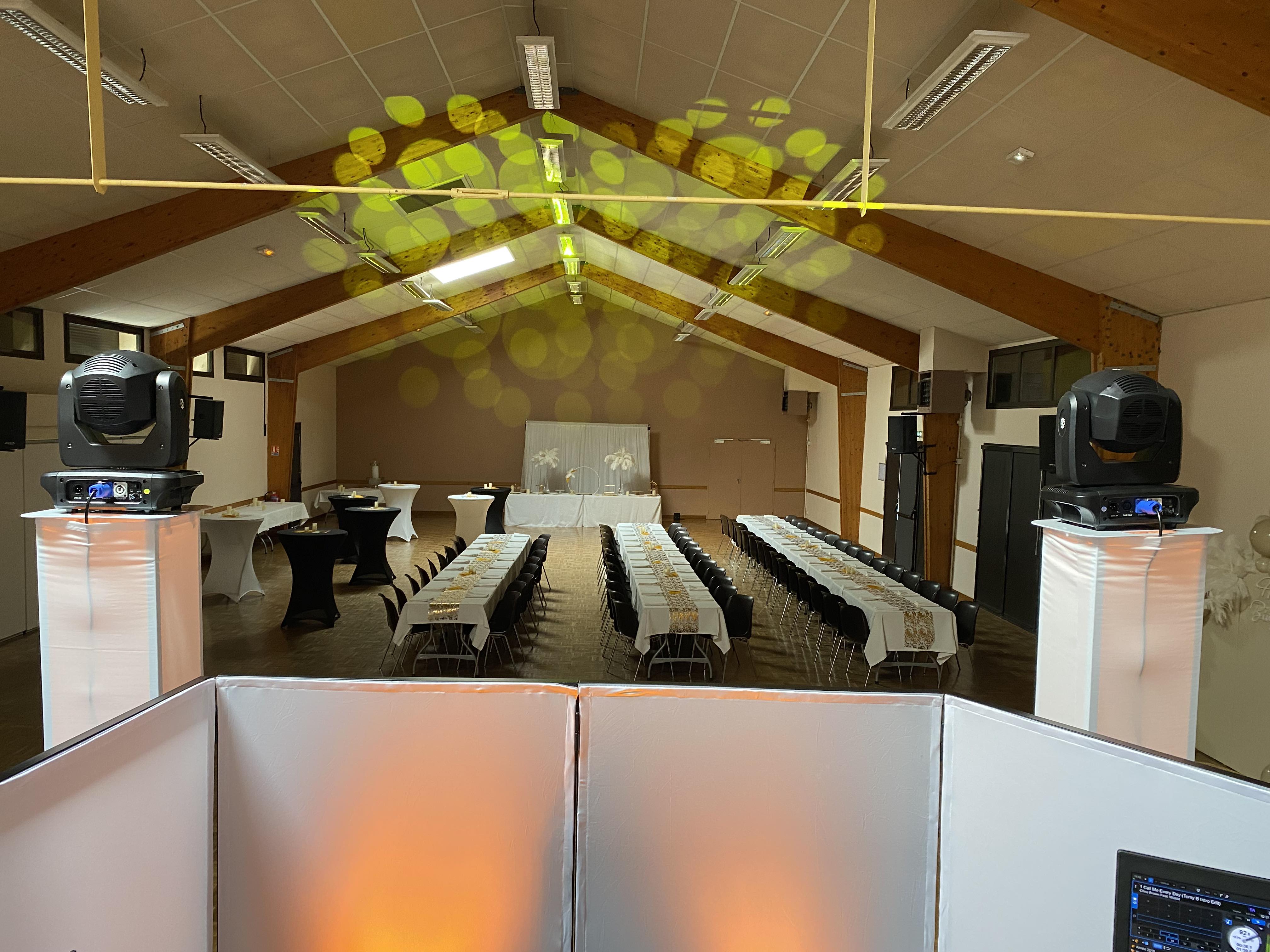Ambiance lumineuse pour mariage DJ Perez